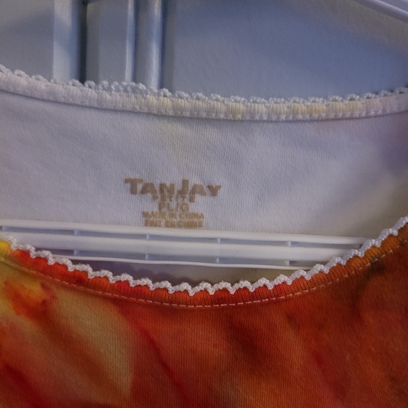 Women's tie dyed TanJay t-shirt - Picture 5 of 6